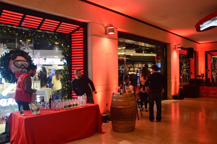 Reopening of Virgin Megastore ABC Achrafieh branch